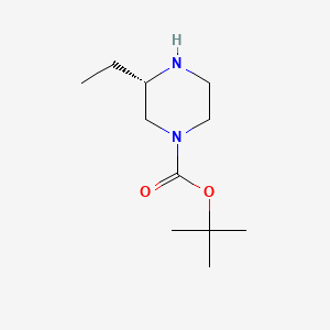 tert-butyl (3S)-3-ethylpiperazine-1-carboxylate CAS 928025-56-3