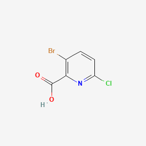 3-bromo-6-chloropyridine-2-carboxylic acid CAS 929000-66-8