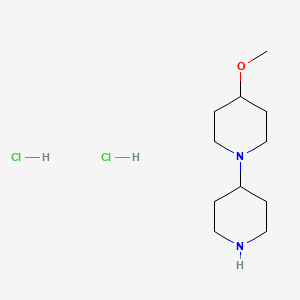 4-methoxy-1-piperidin-4-ylpiperidine;dihydrochloride CAS 930604-26-5