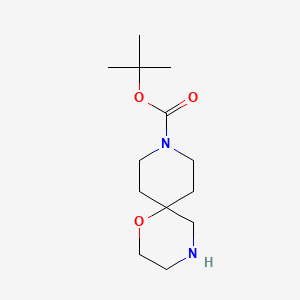 tert-butyl 1-oxa-4,9-diazaspiro[5.5]undecane-9-carboxylate CAS 930785-40-3
