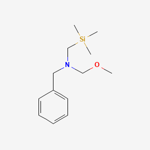 N-(methoxymethyl)-1-phenyl-N-(trimethylsilylmethyl)methanamine CAS 93102-05-7