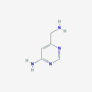 6-(aminomethyl)pyrimidin-4-amine CAS 933735-24-1