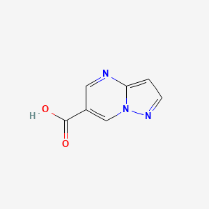 pyrazolo[1,5-a]pyrimidine-6-carboxylic acid CAS 933754-38-2