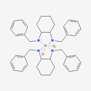 bis(benzyl-(2-benzylazanidylcyclohexyl)azanide);dibromonickel CAS 941321-23-9