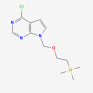 2-[(4-chloropyrrolo[2,3-d]pyrimidin-7-yl)methoxy]ethyl-trimethylsilane CAS 941685-26-3