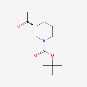 tert-butyl (3R)-3-acetylpiperidine-1-carboxylate CAS 942143-25-1