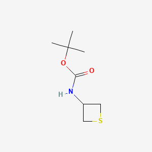 tert-butyl N-(thietan-3-yl)carbamate CAS 943437-98-7