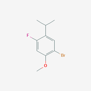 1-bromo-4-fluoro-2-methoxy-5-propan-2-ylbenzene CAS 944317-92-4