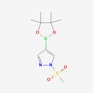 1-methylsulfonyl-4-(4,4,5,5-tetramethyl-1,3,2-dioxaborolan-2-yl)pyrazole CAS 944994-03-0