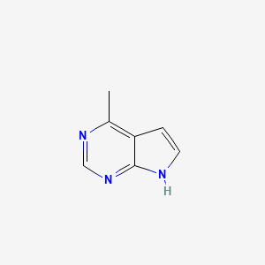 4-methyl-7H-pyrrolo[2,3-d]pyrimidine CAS 945950-37-8