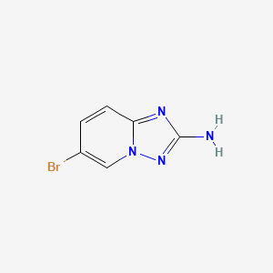 6-bromo-[1,2,4]triazolo[1,5-a]pyridin-2-amine CAS 947248-68-2