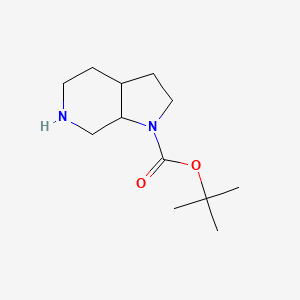 tert-butyl 2,3,3a,4,5,6,7,7a-octahydropyrrolo[2,3-c]pyridine-1-carboxylate CAS 949559-11-9