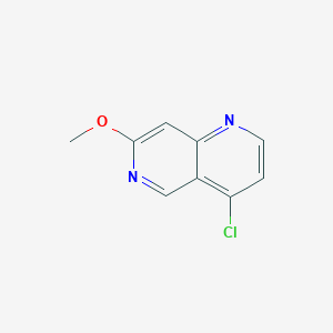 4-chloro-7-methoxy-1,6-naphthyridine CAS 952138-19-1