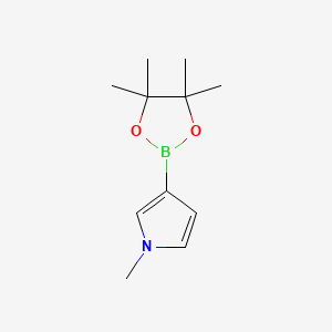 1-methyl-3-(4,4,5,5-tetramethyl-1,3,2-dioxaborolan-2-yl)pyrrole CAS 953040-54-5
