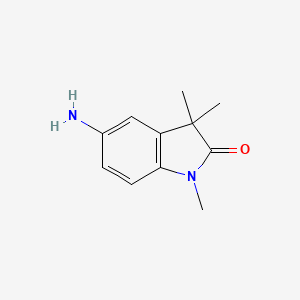 5-amino-1,3,3-trimethylindol-2-one CAS 953048-71-0