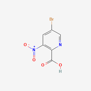 5-bromo-3-nitropyridine-2-carboxylic acid CAS 954240-89-2