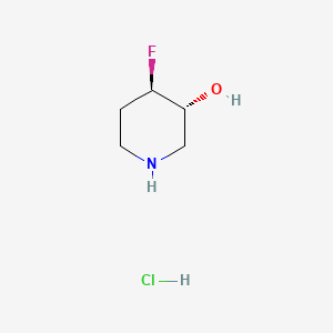 (3R,4R)-4-fluoropiperidin-3-ol;hydrochloride CAS 955028-83-8