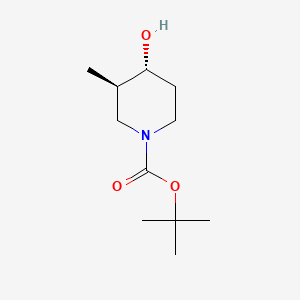 tert-butyl (3R,4R)-4-hydroxy-3-methylpiperidine-1-carboxylate CAS 955028-90-7