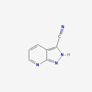 2H-pyrazolo[3,4-b]pyridine-3-carbonitrile CAS 956010-88-1