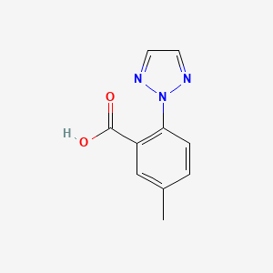 5-methyl-2-(triazol-2-yl)benzoic acid CAS 956317-36-5