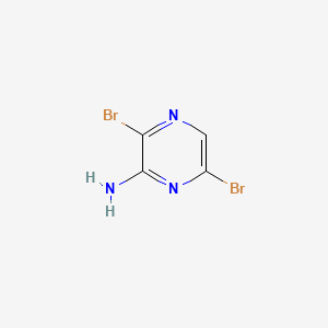 3,6-dibromopyrazin-2-amine CAS 957230-70-5