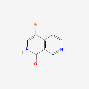 4-bromo-2H-2,7-naphthyridin-1-one CAS 959558-27-1