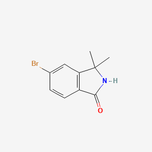 5-bromo-3,3-dimethyl-2H-isoindol-1-one CAS 959756-18-4
