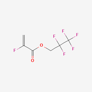 2,2,3,3,3-pentafluoropropyl 2-fluoroprop-2-enoate CAS 96250-35-0
