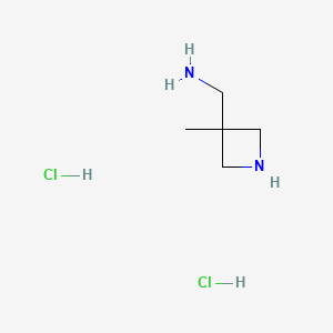 (3-methylazetidin-3-yl)methanamine;dihydrochloride CAS 96308-73-5