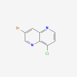 3-bromo-8-chloro-1,5-naphthyridine CAS 97267-61-3
