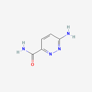 6-aminopyridazine-3-carboxamide CAS 98021-37-5