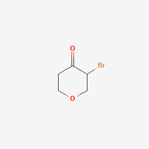 3-bromooxan-4-one CAS 98021-79-5