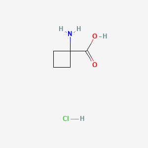 1-aminocyclobutane-1-carboxylic acid;hydrochloride CAS 98071-16-0