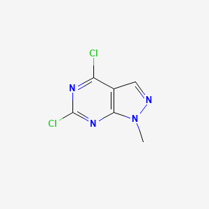 4,6-dichloro-1-methylpyrazolo[5,4-d]pyrimidine CAS 98141-42-5