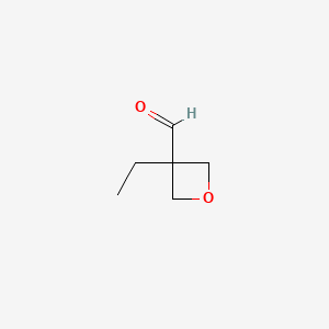 3-ethyloxetane-3-carbaldehyde CAS 98485-37-1