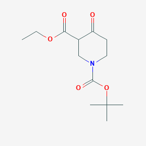 1-O-tert-butyl 3-O-ethyl 4-oxopiperidine-1,3-dicarboxylate CAS 98977-34-5